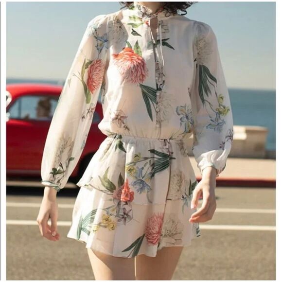 Yumi Kim Love Always Floral Mini Dress - Picture 1 of 7